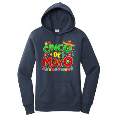 Festive Cinco De Mayo Women's Pullover Hoodie