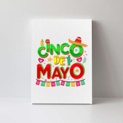 Festive Cinco De Mayo Canvas