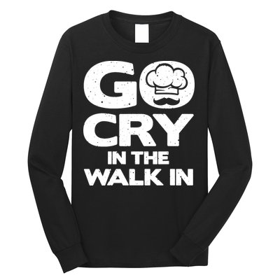 Funny Chef Design For Men Women Kitchen Chef Culinary Cook Long Sleeve Shirt