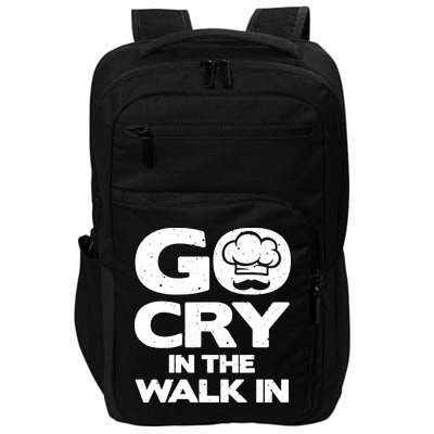 Funny Chef Design For Men Women Kitchen Chef Culinary Cook Impact Tech Backpack