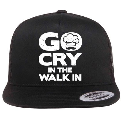 Funny Chef Design For Men Women Kitchen Chef Culinary Cook Flatbill Hat