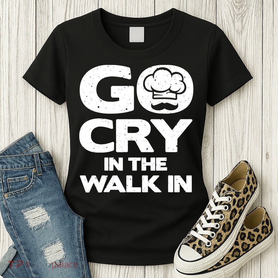 Funny Chef Design For Men Women Kitchen Chef Culinary Cook Womens T-Shirt