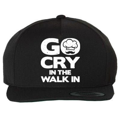 Funny Chef Design For Men Women Kitchen Chef Culinary Cook Wool Snapback Cap