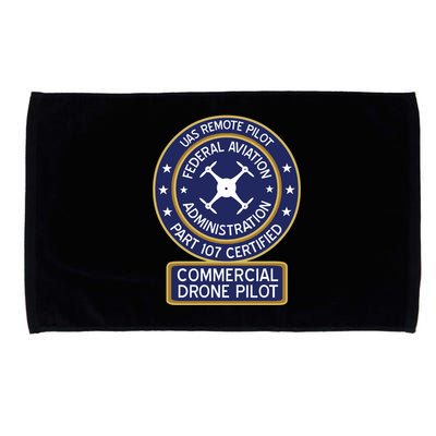 Faa Commercial Drone Pilot Gift Microfiber Hand Towel