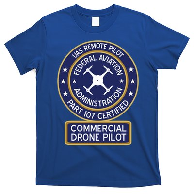 Faa Commercial Drone Pilot Gift T-Shirt