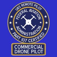 Faa Commercial Drone Pilot Gift Kids Hoodie