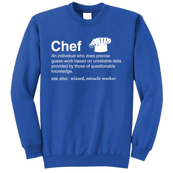 Funny Chef Definition Gift For Souschefs Gift Sweatshirt