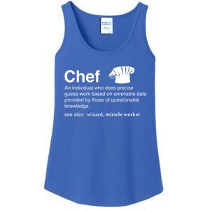 Funny Chef Definition Gift For Souschefs Gift Ladies Essential Tank