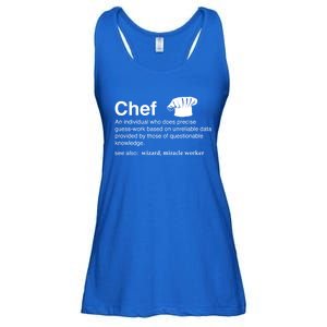 Funny Chef Definition Gift For Souschefs Gift Ladies Essential Flowy Tank