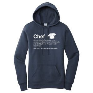 Funny Chef Definition Gift For Souschefs Gift Women's Pullover Hoodie