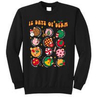 Funny Christmas Dermatology Nurse 12 Days Of Derm Nursing Sweatshirt