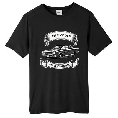 Funny Car Design IM Not Old IM A Classic Dodge Dart Tall Fusion ChromaSoft Performance T-Shirt