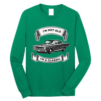 Funny Car Design IM Not Old IM A Classic Dodge Dart Long Sleeve Shirt