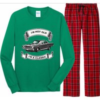 Funny Car Design IM Not Old IM A Classic Dodge Dart Long Sleeve Pajama Set