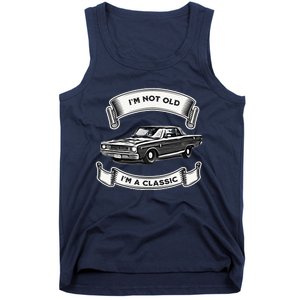 Funny Car Design IM Not Old IM A Classic Dodge Dart Tank Top