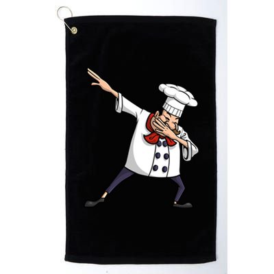 Funny Chef Design Cook Hiphop Dabbing Dance Gift Platinum Collection Golf Towel