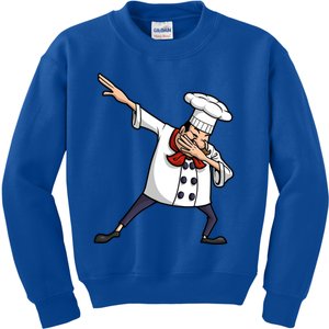 Funny Chef Design Cook Hiphop Dabbing Dance Gift Kids Sweatshirt