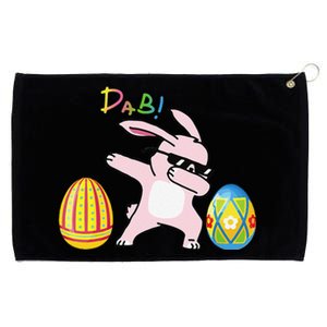 Funny Cool Dabbing Bunny Eggs For Easter Day Grommeted Golf Towel