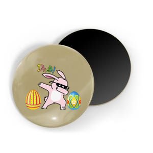 Funny Cool Dabbing Bunny Eggs For Easter Day Magnet