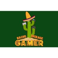 Funny Cinco De Mayo Nacho Average Gamer Cactus Gamer Bumper Sticker