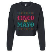 Funny Cinco De Mayo For Mexican Party Cropped Pullover Crew