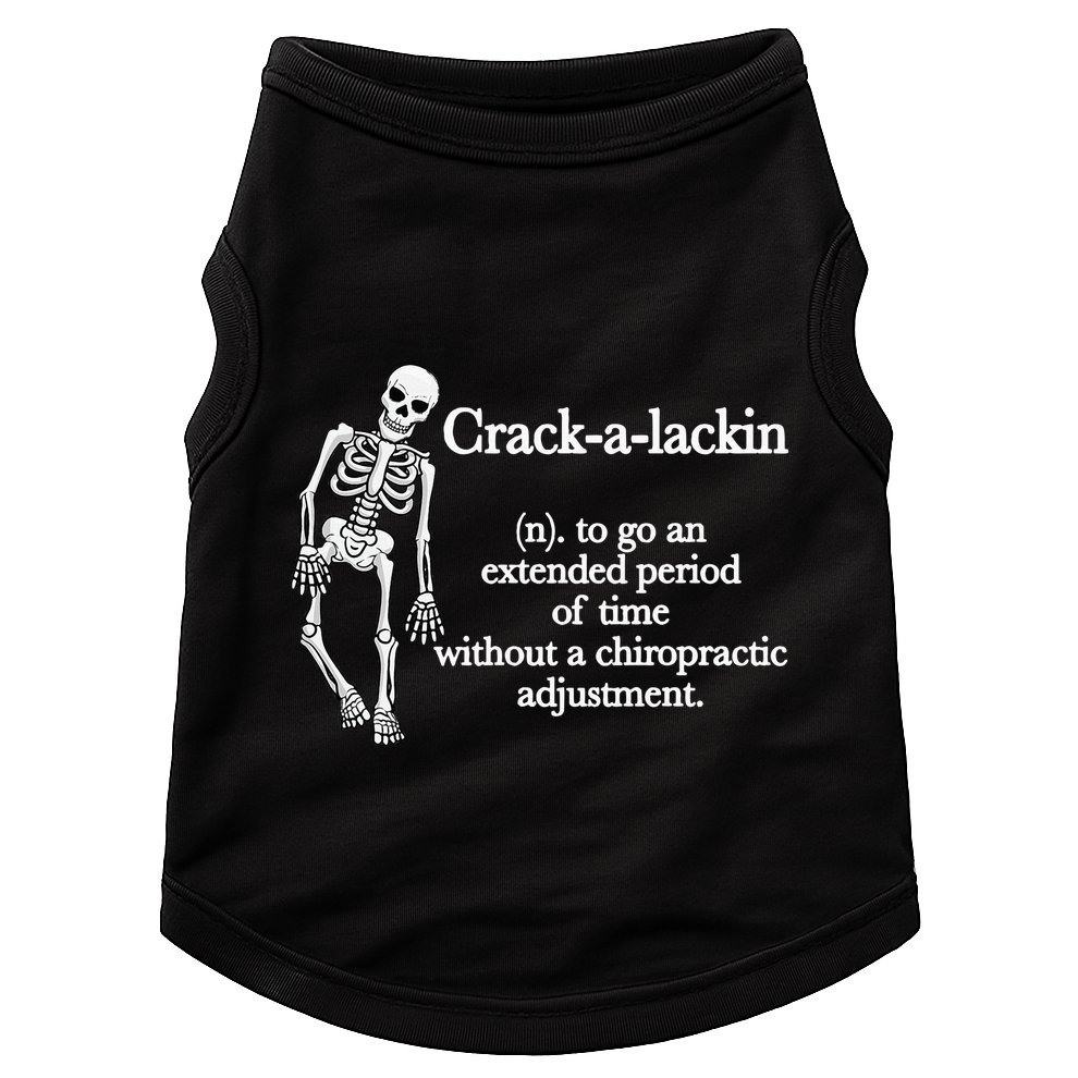 Funny Chiropractor Definition Chiropractic Doggie Tank