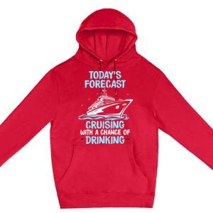 Funny Cruise Design For Cruising Boat Trip Lovers Premium Pullover Hoodie