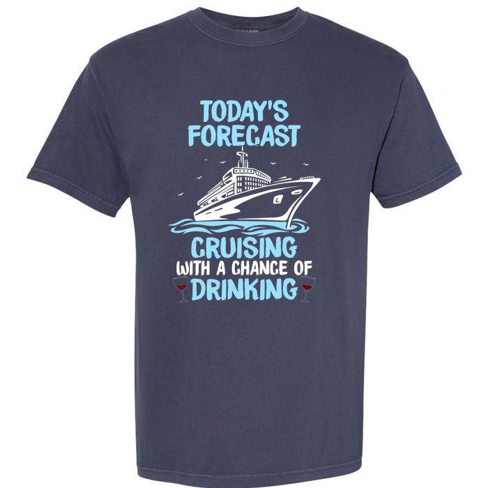 Funny Cruise Design For Cruising Boat Trip Lovers Garment-Dyed Heavyweight T-Shirt