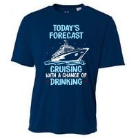 Funny Cruise Design For Cruising Boat Trip Lovers Cooling Performance Crew T-Shirt