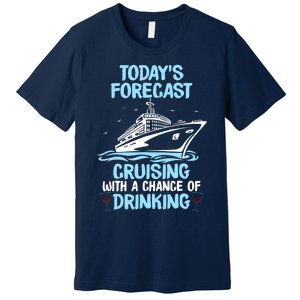 Funny Cruise Design For Cruising Boat Trip Lovers Premium T-Shirt