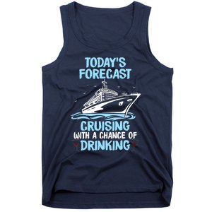 Funny Cruise Design For Cruising Boat Trip Lovers Tank Top