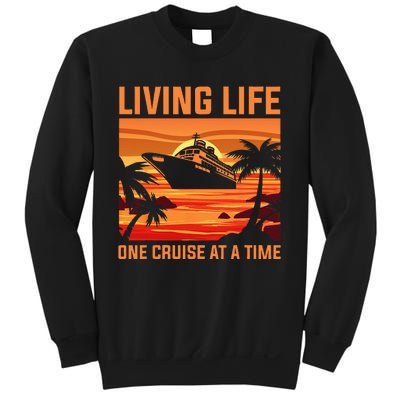 Funny Cruising Designs Men Women Cruise Ship Cruising Lovers Sweatshirt