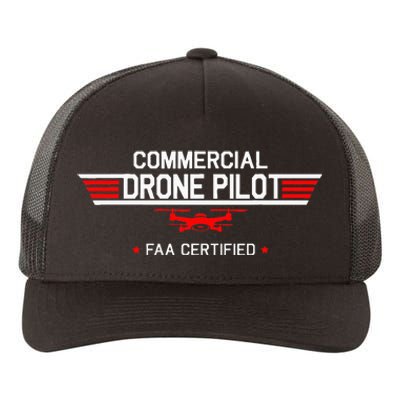 FAA Certified Drone Pilot Commercial Quadcopter RC Gift Yupoong Adult 5-Panel Trucker Hat