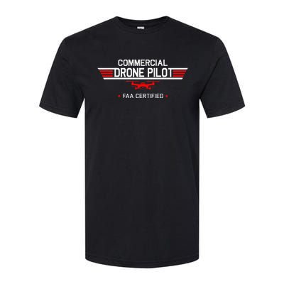 FAA Certified Drone Pilot Commercial Quadcopter RC Gift Softstyle® CVC T-Shirt