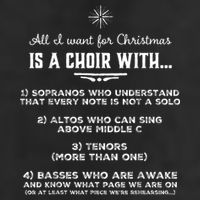 Funny Choir Director Design The Perfect Christmas! Golf Towel