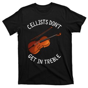 Funny Cello Design For Men Women Music Lover Musician Humor T-Shirt