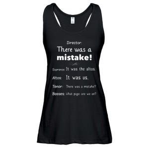 Funny Choir Director Soprano Alto Tenor Bass Ladies Essential Flowy Tank