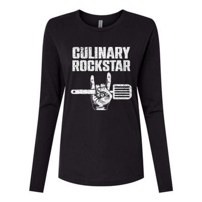 Funny Culinary Design For Chef Cook Culinary Lover Womens Cotton Relaxed Long Sleeve T-Shirt