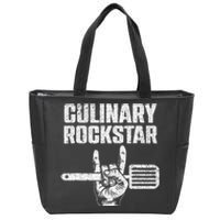 Funny Culinary Design For Chef Cook Culinary Lover Zip Tote Bag