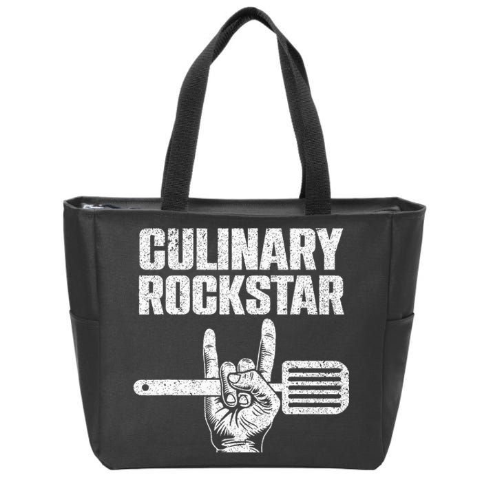 Funny Culinary Design For Chef Cook Culinary Lover Zip Tote Bag