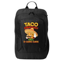 Funny Cinco De Mayo Taco Emergency Call 9 Juan Juan City Backpack