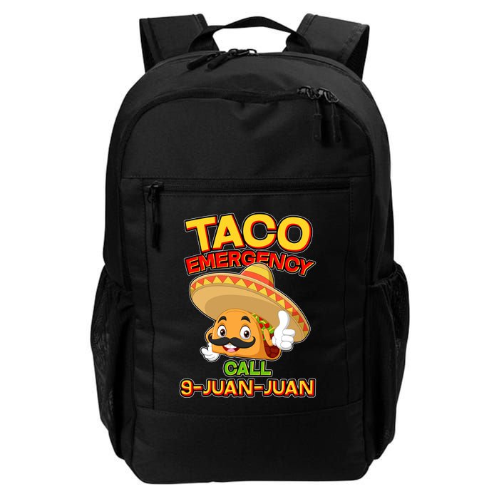 Funny Cinco De Mayo Taco Emergency Call 9 Juan Juan Backpack