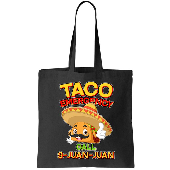 Funny Cinco De Mayo Taco Emergency Call 9 Juan Juan Bag