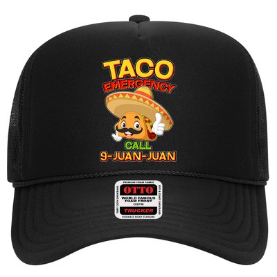 Funny Cinco De Mayo Taco Emergency Call 9 Juan Juan Trucker Hat