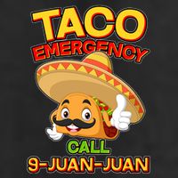 Funny Cinco De Mayo Taco Emergency Call 9 Juan Juan Microfiber Hand Towel