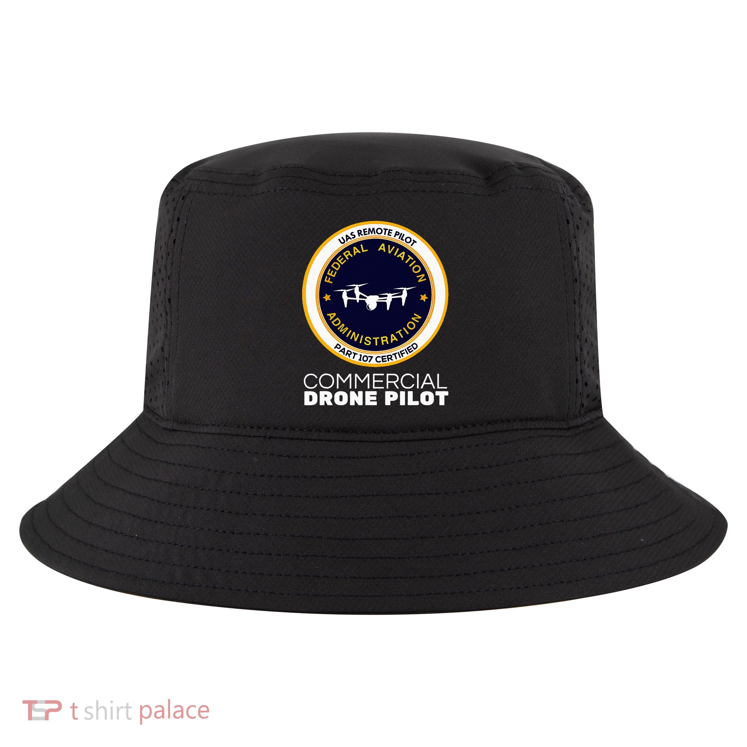 Faa Commercial Drone Pilot Cool Comfort Performance Bucket Hat