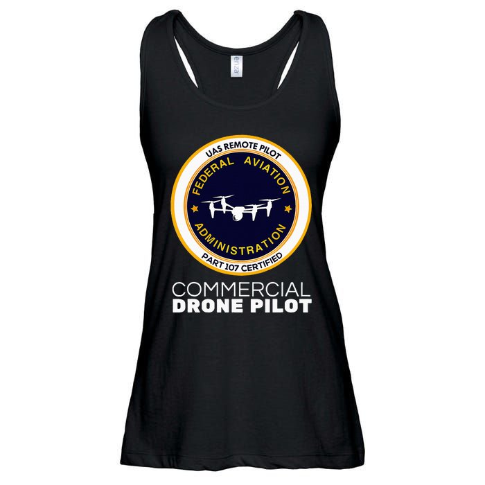 Faa Commercial Drone Pilot Ladies Essential Flowy Tank