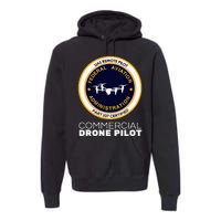 Faa Commercial Drone Pilot Premium Hoodie