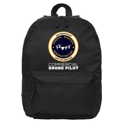 Faa Commercial Drone Pilot 16 in Basic Backpack