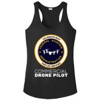 Faa Commercial Drone Pilot Ladies PosiCharge Competitor Racerback Tank